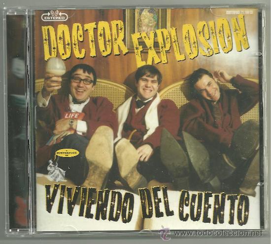 CDs de m&uacute;sica: DOCTOR EXPLOSION [CD] Viviendo del cuento  NUEVO - Foto 1
