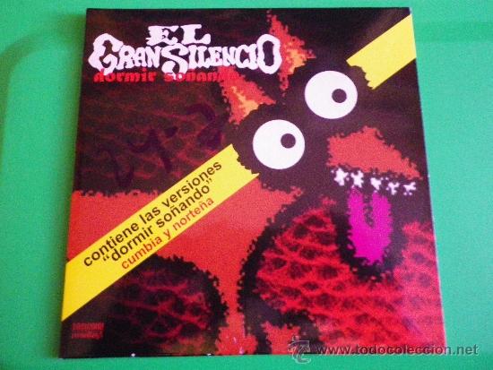 CDs de m&uacute;sica: EL GRAN SILENCIO Dormir so&ntilde;ando REMIXES CD SINGLE PROMOCIONAL DE CARTON A&Ntilde;O 1998 3 TEMAS
