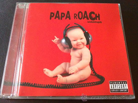 CDs de m&uacute;sica: PAPA ROACH, LOVE HATE TRAGEDY - CD - Foto 1