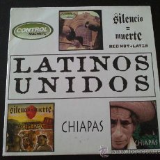 CDs de Música: LATINOS UNIDOS, CHIAPAS - MAXI SINGLE CD 6 TEMAS PROMOCIONAL