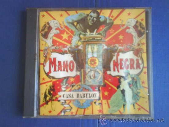 CDs de m&uacute;sica: MANO NEGRA   CASA BABYLON - Foto 1