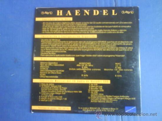 CDs de m&uacute;sica: GEORGE FIEDRICH HAENDEL - Foto 2
