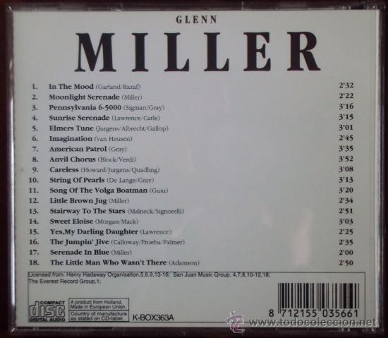 CDs de m&uacute;sica: COLECCION 3 CDS GLENN MILLER. 1996 - Foto 2