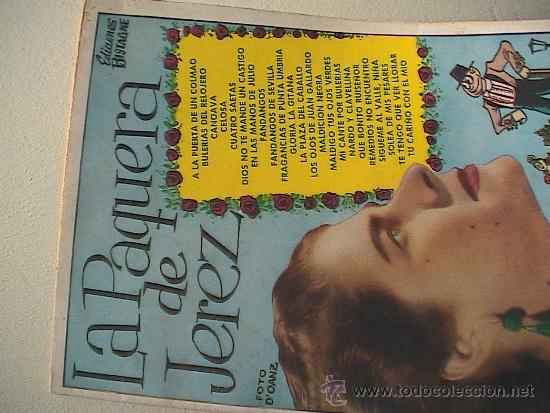 CDs de m&uacute;sica: LA PAQUERA DE JEREZ - Foto 1