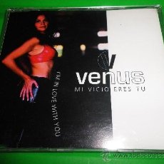 CDs de Música: VENUS MI VICIO ERES TU REMIXES CD SINGLE PROMOCIONAL PORTADA DE PLASTICO 1995 5 TEMAS EURODANCE. Lote 34741860