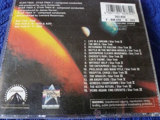 CDs de m&uacute;sica: CD- STAR TREK. - Foto 2