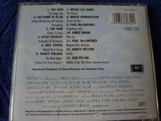 CDs de m&uacute;sica: CD- JERRY MAGUIRE. - Foto 2