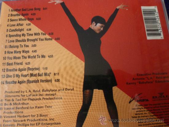 CDs de m&uacute;sica: CD- TONI BRAXTON. - Foto 2