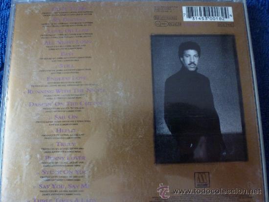 CDs de m&uacute;sica: CD- LIONEL RICHIE. - Foto 2