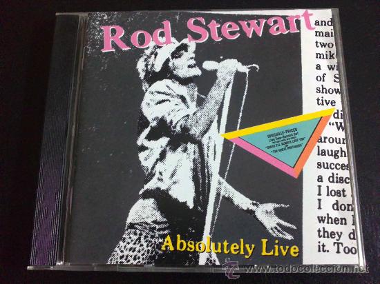 CDs de m&uacute;sica: ROD STEWART, ABSOLUTELY LIVE - CD - Foto 1