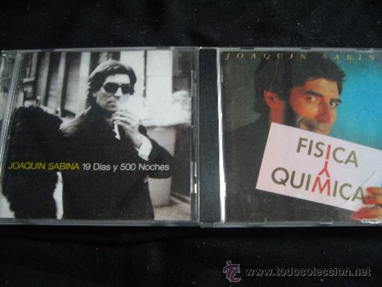 CDs de m&uacute;sica: LOTE 2 CDS DE JOAQUIN SABINA - Foto 1