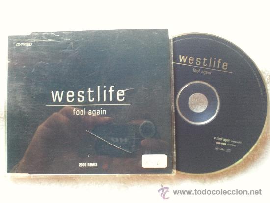 CDs de m&uacute;sica: CD SINGLE PROMO - WESTLIFE - FOOL AGAIN - Foto 1