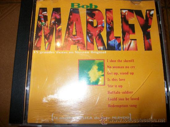 CDs de m&uacute;sica: BOB MARLEY - 15 GRANDES EXITOS EN VERSION ORIGINAL - Foto 1
