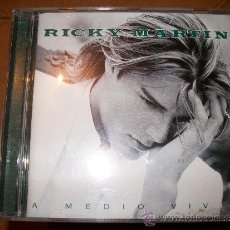 CDs de Música: RICKY MARTIN - A MEDIO VIVIR - COLUMBIA. Lote 34080908