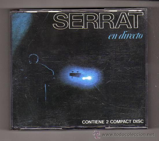 CDs de m&uacute;sica: SERRAT EN DIRECTO (Ariola, 1986) - Foto 1