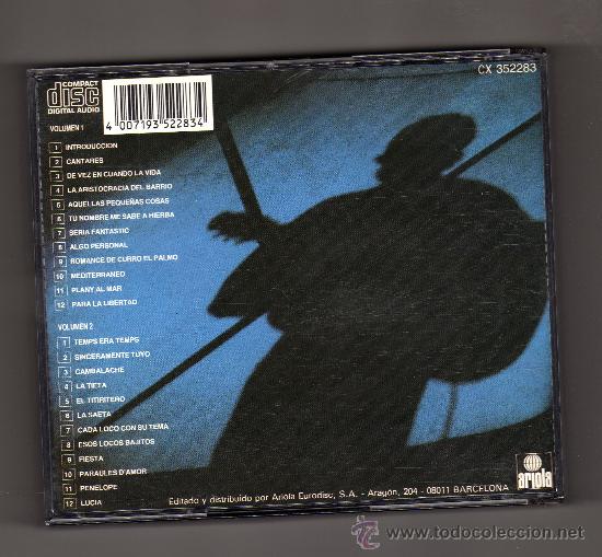 CDs de m&uacute;sica: contraportada - Foto 2