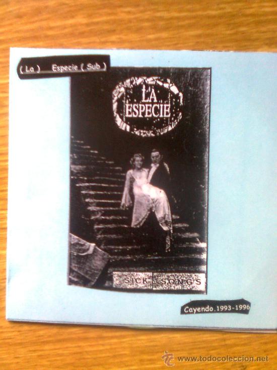 CDs de m&uacute;sica: Especie Sub - Cayendo. 1993-1996 ( Maqueta&acute;s y entrevistas)- rarezas-