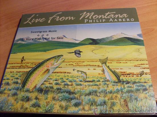 CDs de m&uacute;sica: PHILIP AABERG ( LIVE FROM MONTANA) CD 2000 (CDIB24) - Foto 1