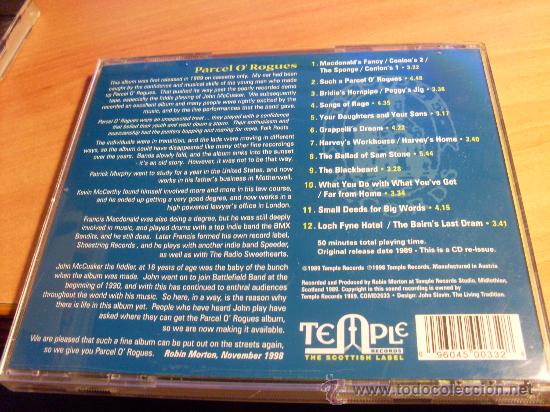 CDs de m&uacute;sica: PARCEL OROGUES (SAME) CD 1998 (CDIB24) - Foto 2
