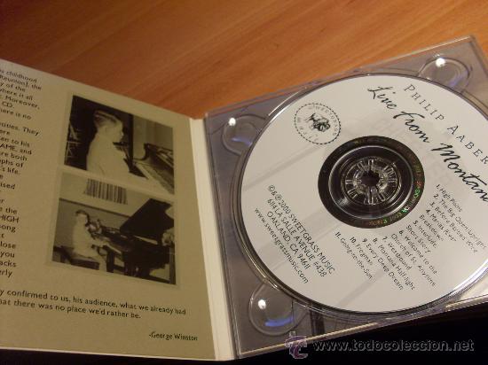 CDs de m&uacute;sica: PHILIP AABERG ( LIVE FROM MONTANA) CD 2000 (CDIB24) - Foto 3