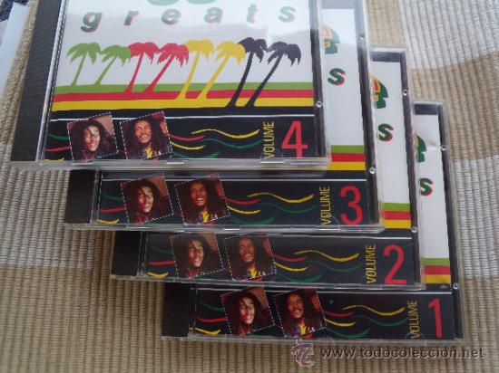 CDs de m&uacute;sica: reggae greats----set de 4 CDs - Foto 1