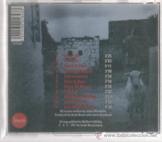 CDs de m&uacute;sica: CD JASON RAWHEAD : DEHUMANIZED - Foto 2