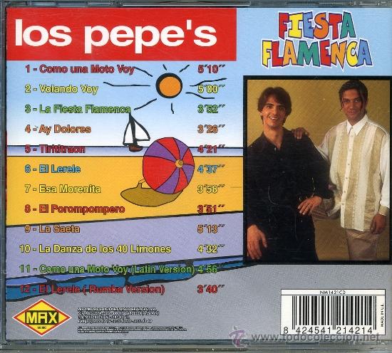 CDs de m&uacute;sica: FIESTA FLAMENCA. LOS PEPE&acute;S - Foto 2