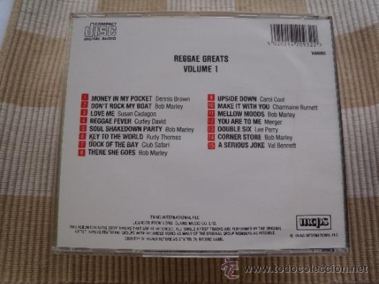 CDs de m&uacute;sica: reggae greats----set de 4 CDs - Foto 4