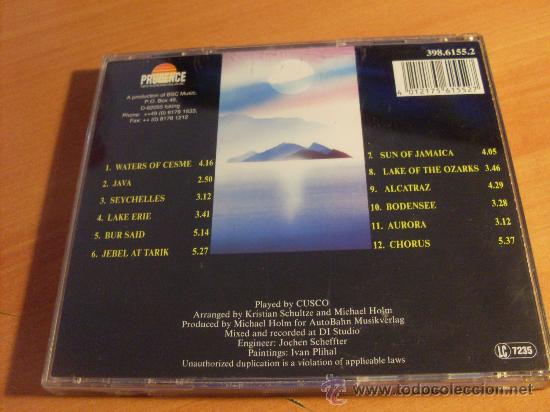 CDs de m&uacute;sica: CUSCO ( WATER STORIES) CD USA 1990 (CDIB11) - Foto 2