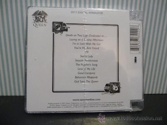 CDs de m&uacute;sica: QUEEN - A NIGHT AT THE OPERA (PRECINTADO) - Foto 2