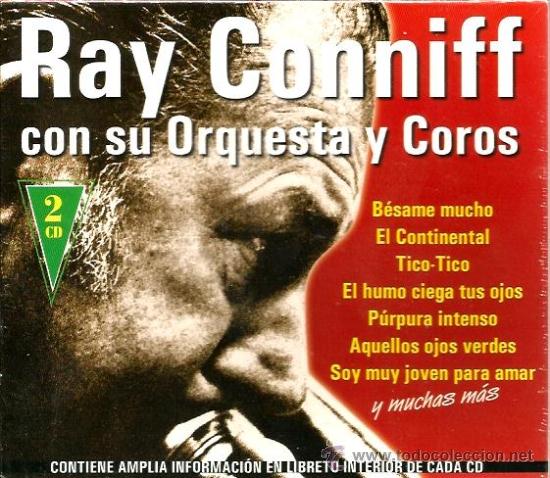 CDs de m&uacute;sica: DOBLE CD RAY CONNIFF, CON SU ORQUESTA Y COROS - Foto 1