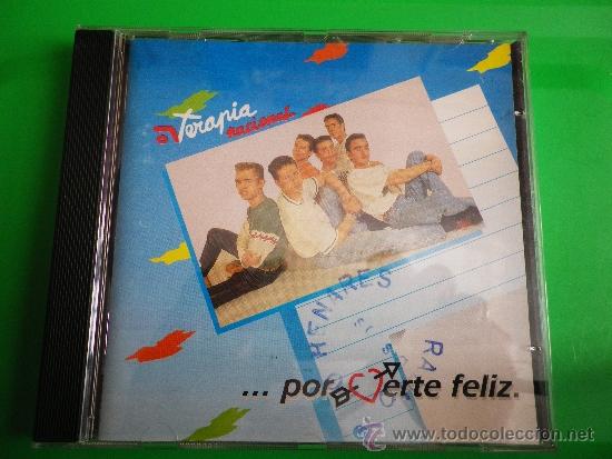 Musik-CDs: TERAPIA NACIONAL Por verte feliz CD ALBUM DEL A&Ntilde;O 1992 CONTIENE 10 TEMAS