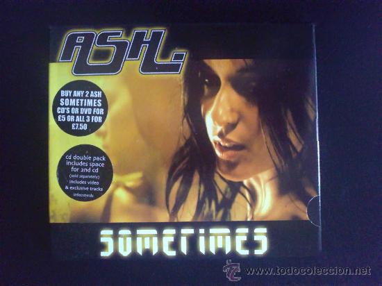 Musik-CDs: ASH, SOMETIMES - CD SINGLE 3 T&Iacute;TULOS + 1 V&Iacute;DEO