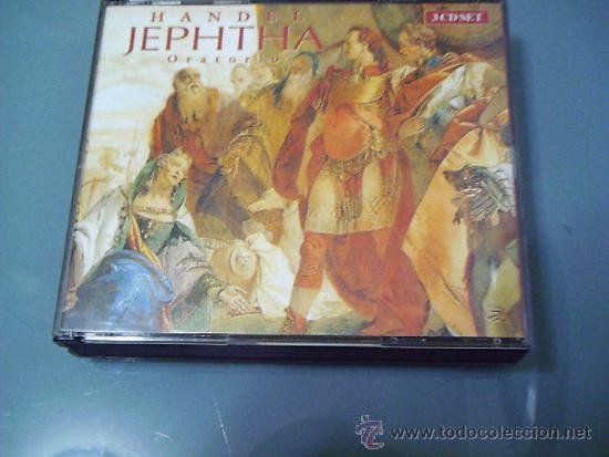 CDs de m&uacute;sica: HANDEL - Jeptha. Marcus Creed. - Foto 1