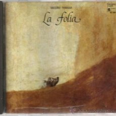 CDs de Música: CD GREGORIO PANIAGUA & ATRIUM MUSICAE DE MADRID : LA FOLIA DE LA SPAGNA