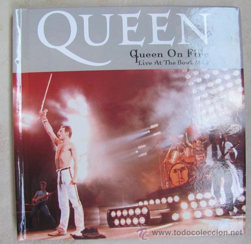 CDs de m&uacute;sica: QUEEN - QUEEN ON FIRE VOL. 2 - LIBRO + CD - Foto 1