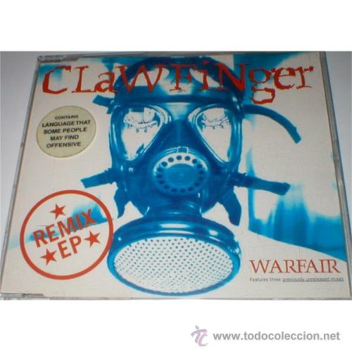 CDs de m&uacute;sica: CLAWFINGER - WARFAIR (REMIX-EP) (1994) CD-MAXI - Foto 1