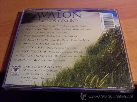 CDs de m&uacute;sica: AVALON (HIGHER GROUND) CD 1992 ESCOCIA (CDI15) - Foto 2