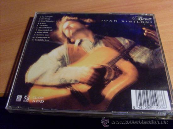 CDs de m&uacute;sica: JOAN BIBILONI ( BRUT ) CD 1994 ESPA&Ntilde;A (CDIB2) - Foto 2