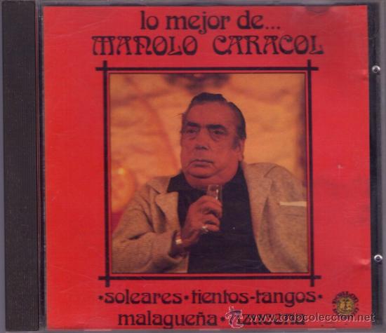 CDs de m&uacute;sica: LO MEJOR DE MANOLO CARACOL - Foto 1