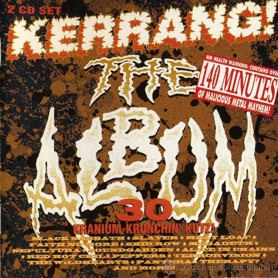 CDs de m&uacute;sica: KERRANG! THE ALBUM (1994) DOBLE CD - Foto 1