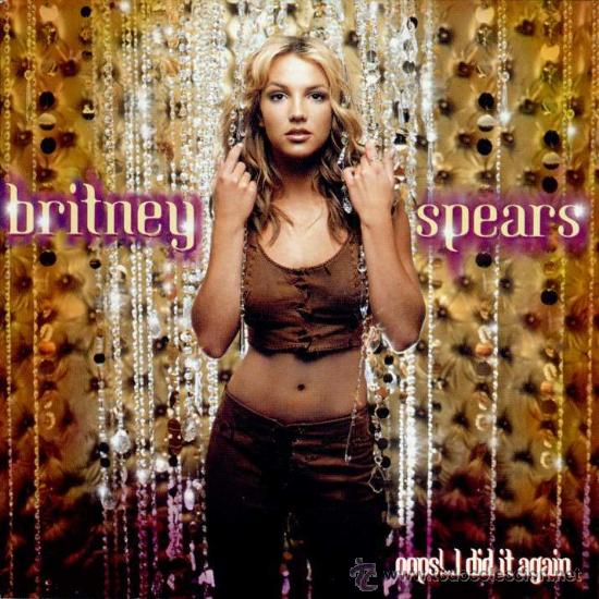 britney spears oops i did it again album cover