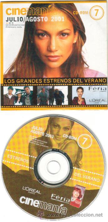 CDs de m&uacute;sica: JENNIFER LOPEZ CD-ROM CINEMANIA - Foto 1