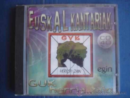CDs de m&uacute;sica: GUK HERRIA ZAIN - Foto 1