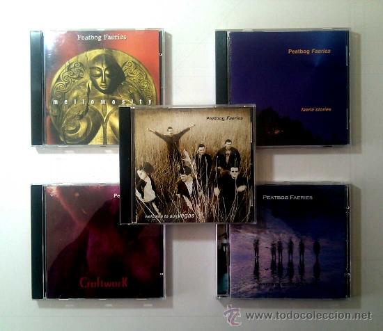 CDs de m&uacute;sica: Colecci&oacute;n de 5 CDs de PEATBOG FAERIES - Foto 1