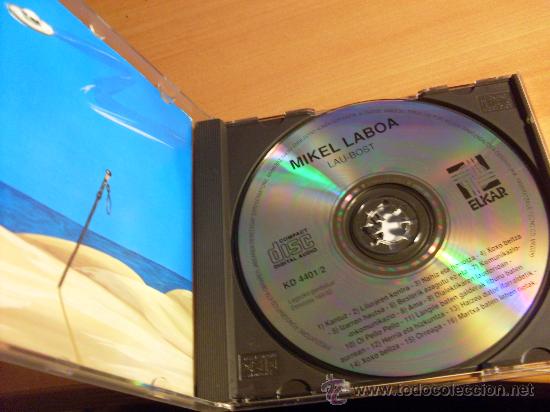 CDs de m&uacute;sica: MIKEL LABOA (LAU BOST) CD 1992 (CDIB3) - Foto 2