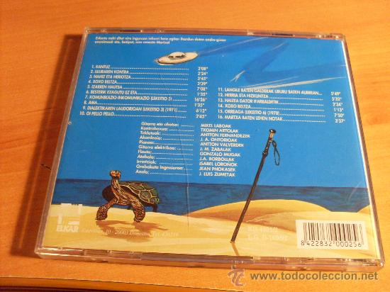 CDs de m&uacute;sica: MIKEL LABOA (LAU BOST) CD 1992 (CDIB3) - Foto 3