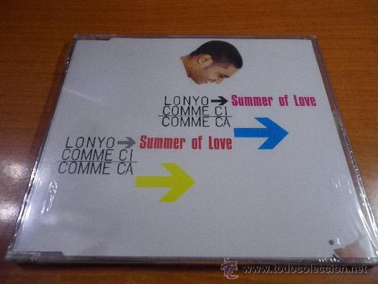 CDs de m&uacute;sica: LONYO COMME CI COMME CA Summer of love REMIXES CD SINGLE PRECINTADO A&Ntilde;O 2000 4 VERSIONES