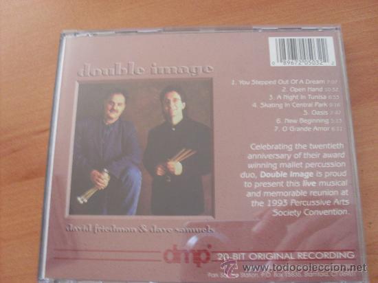 CDs de m&uacute;sica: DOUBLE IMAGE, DAVE SAMUELS & DAVID FRIEDMAN ( OPEN HAND) CD US 1994 (CDIB4) - Foto 3