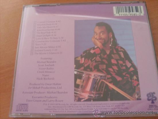 CDs de m&uacute;sica: OMAR HAKIM (RHYTHM DEEP) CD 1989 USA (CDIB3) - Foto 3